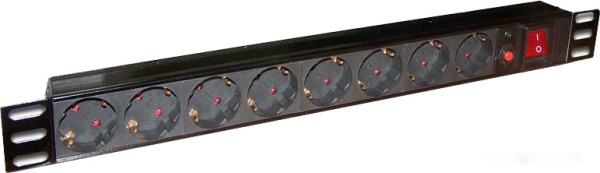 Блок распределения питания Lanmaster TWT-PDU19-10A8P-3.0