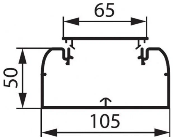 Кабель-канал Legrand DLP 105x50 010429