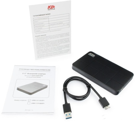 Внешний корпус для HDD 2.5" Agestar 3UB2P1