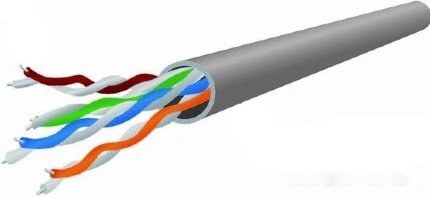 Патч Корд Cablexpert Cat. 5e, UTP, RJ-45, 0,5 m., PP12-0.5M/R, Red