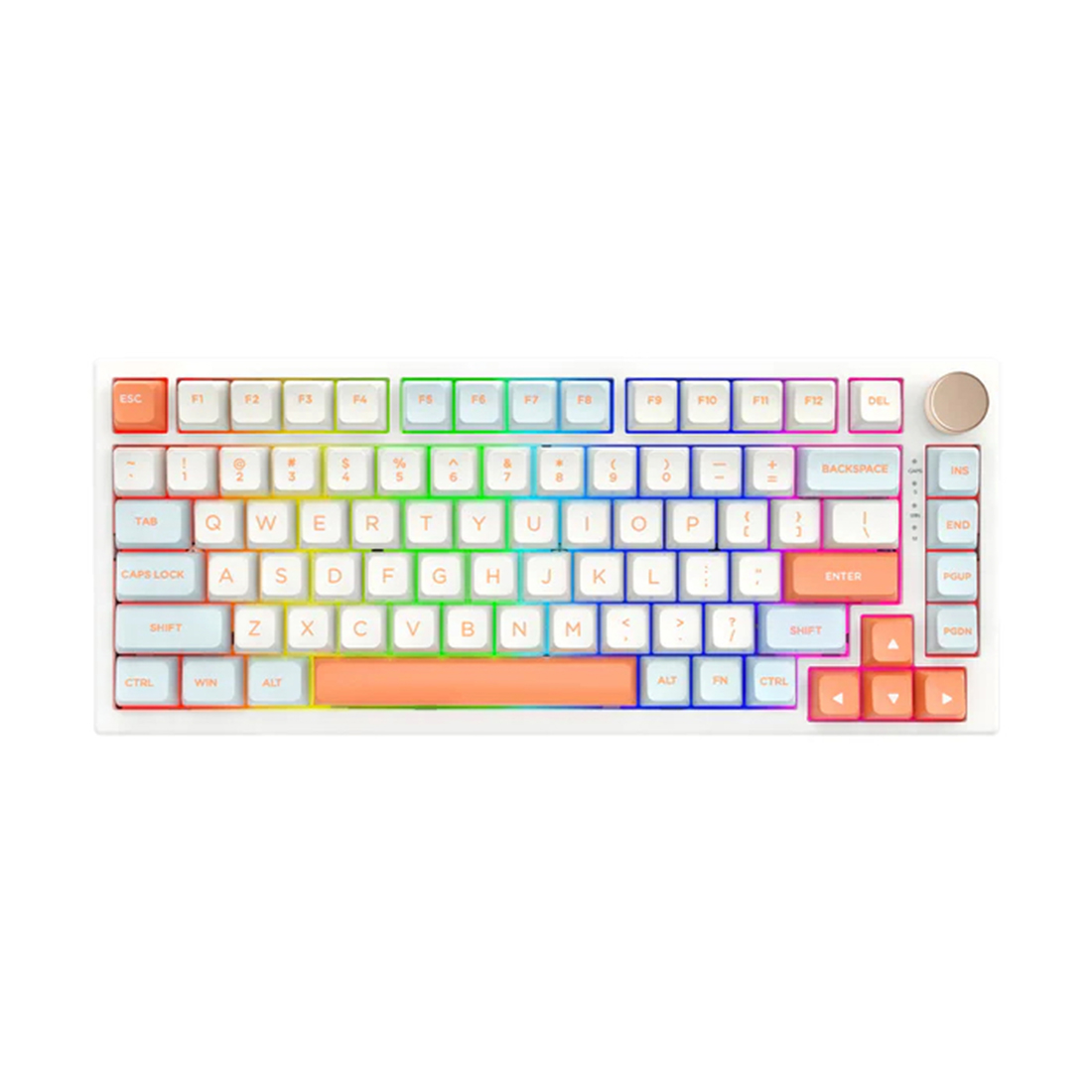 Клавиатура VGN N75RGB Jelly Orange Linear, 30263