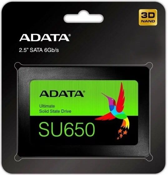 Диск SSD 2.5" 512GB ADATA Ultimate SU650, ASU650SS-512GT-R