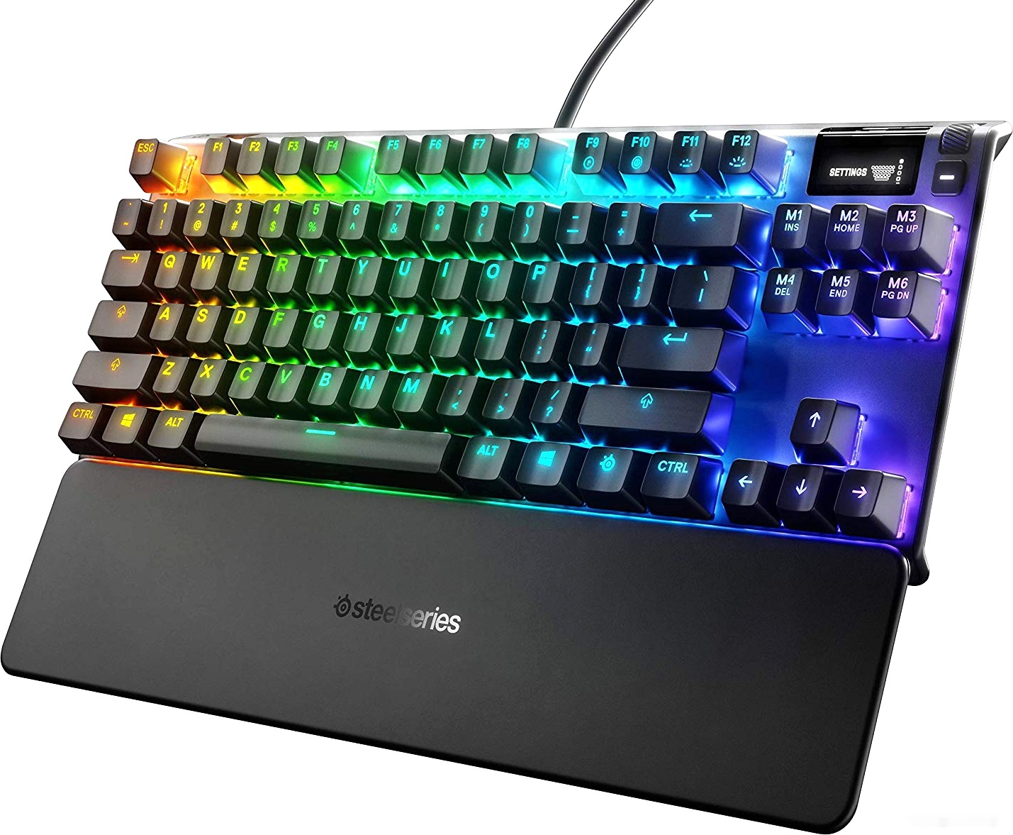 Клавиатура SteelSeries Apex 7 TKL Red Switch, 64646
