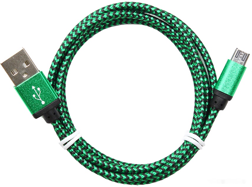 Кабель Type-A - microUSB Cablexpert CC-mUSB2gn1m 1m