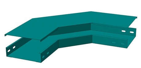 УЗС монтажного лотка North Aurora ЛМЗУ 300*80-0.8-90-ОЦ