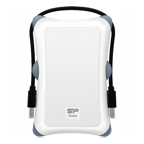 Внешний HDD 2 TB Silicon Power, A30, SP020TBPHDA30S3W, USB 3.1, white