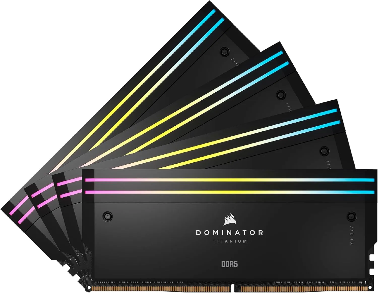 Оперативная память DDR5 6400/64Gb (4x16Gb) Corsair Dominator Titanium RGB, CMP64GX5M4B6400C32