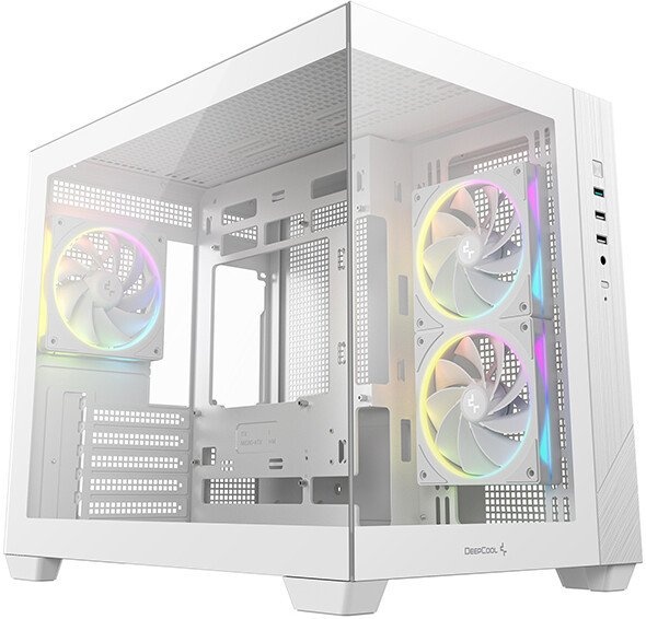 Корпус Deepcool CG330 3F WH, R-CG330-WHNGM3-G