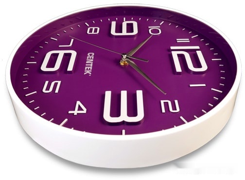 Настенные часы CENTEK СТ-7101 Purple