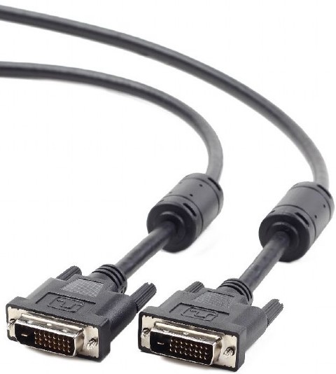Кабель DVI-D - DVI-D Cablexpert CC-DVIL-BK-15 4.5m