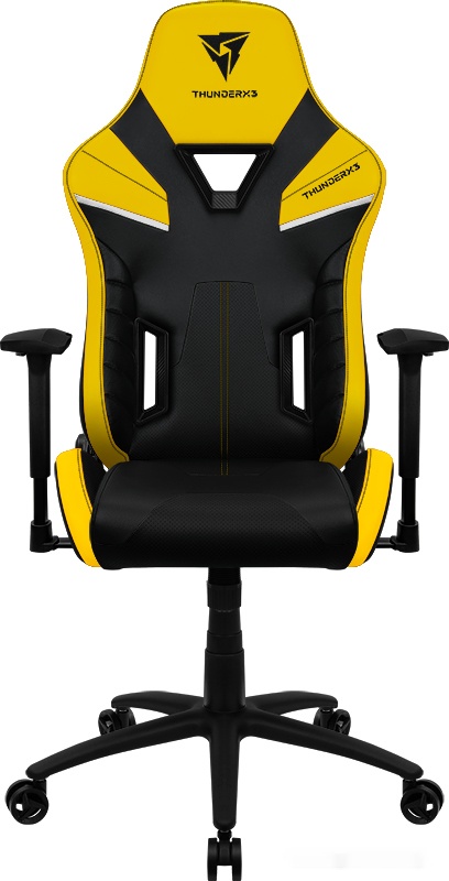 Кресло компьютерное игровое thunderx3 tc5 bumblebee yellow