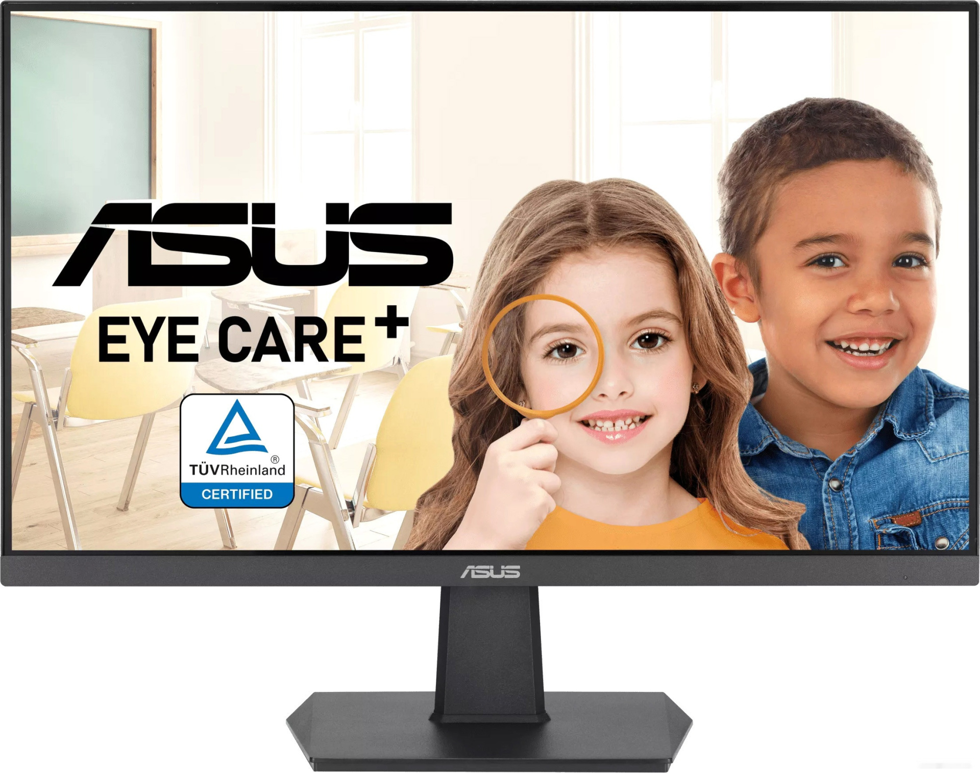 Монитор 23.8" ASUS VA24EHF Black, 90LM0560-B04170