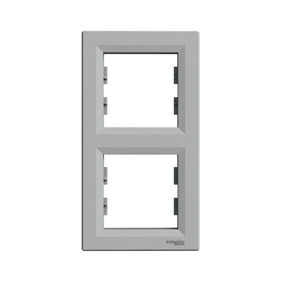 Рамка Schneider Electric EPH5810261 Asfora 2 постовая алюминий
