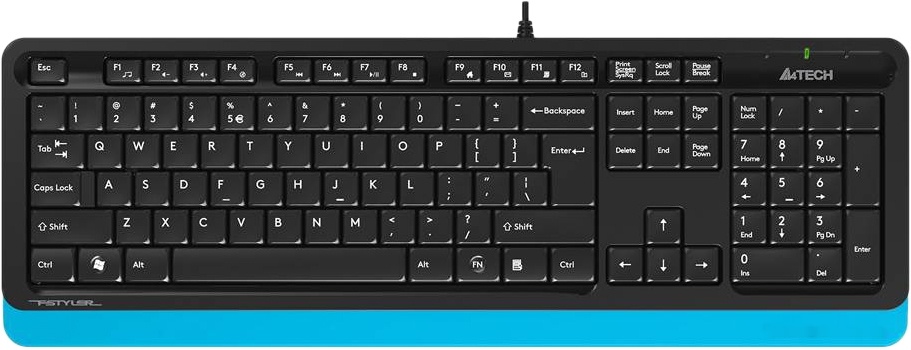 Клавиатура A4Tech FSTyler FK10 Blue