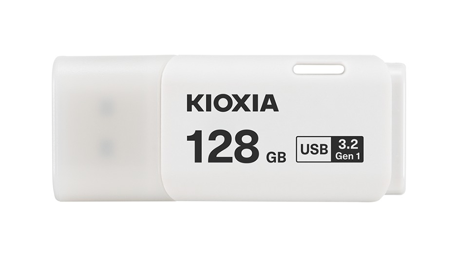 USB Flash drive 128Gb Kioxia TransMemory U301 White, LU301W128GG4