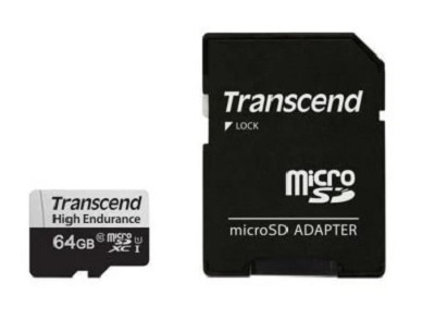 Карта памяти MicroSD 64GB Transcend TS64GUSD350V