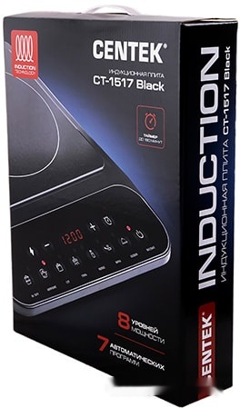 Индукционная плитка Centek CT-1517 Black