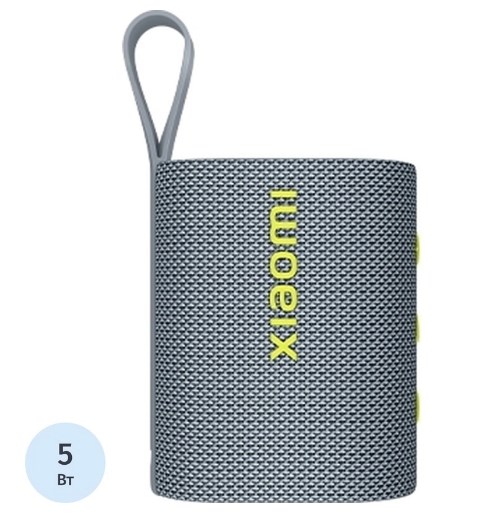 Колонка портативная Xiaomi Sound Pocket 5W Blue Gray, MDZ-37-DB QBH4378GL