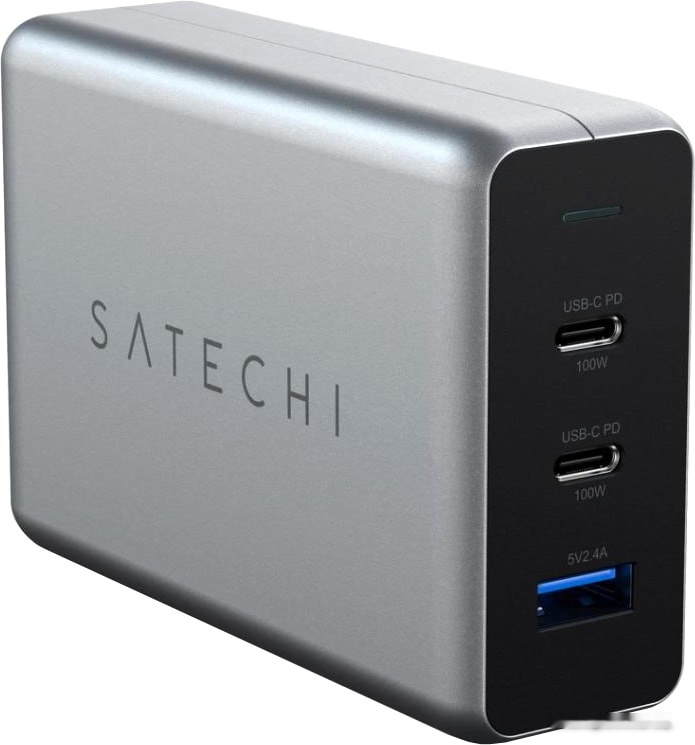 Зарядное устройство Satechi 100W Type-C PD Compact GAN Charger, ST-TC100GM-EU