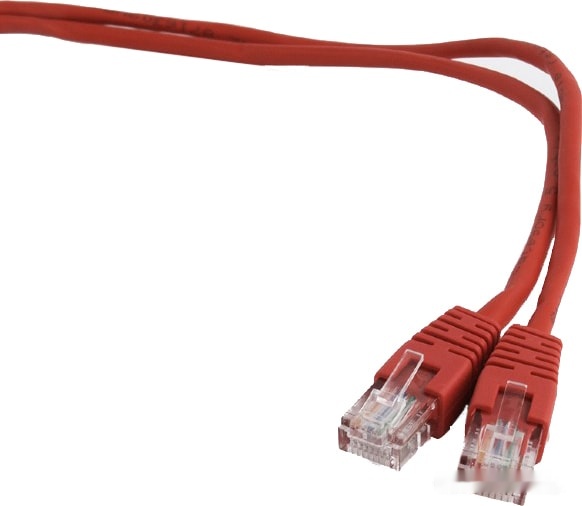 Патч Корд Cablexpert Cat. 5e, UTP, RJ-45, 0,5 m., PP12-0.5M/R, Red