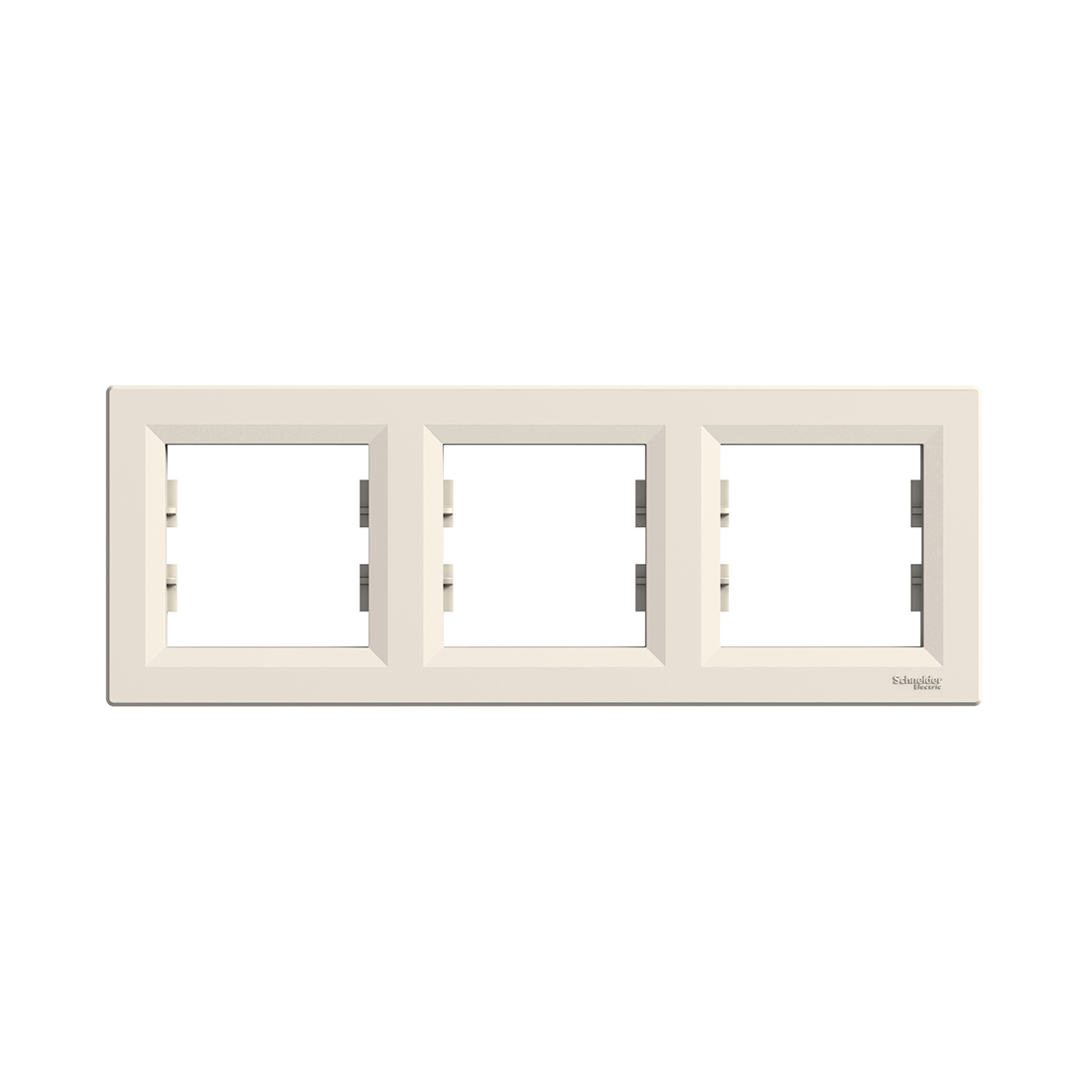 Рамка Schneider Electric EPH5800323 Asfora 3 постовая кремовый