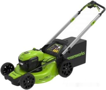 Газонокосилка аккумуляторная Greenworks GD40LM48SPK4 40V 48см 4Ah и ЗУ, 2517407UB