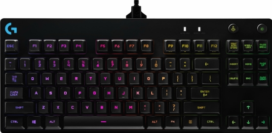 Клавиатура Logitech G Pro USB Black, 920-009393