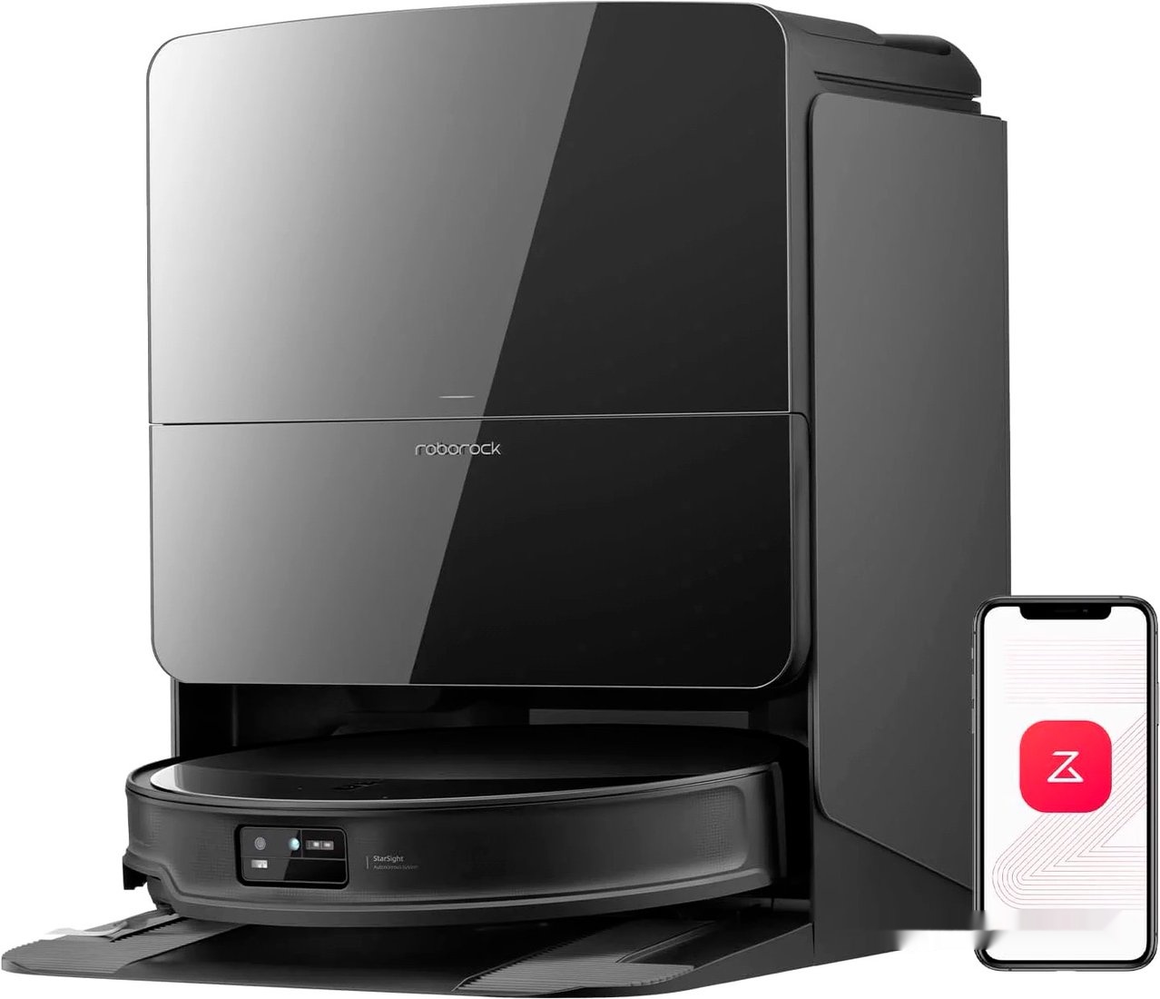 Робот-пылесос Roborock Saros 10R Black, S91COP