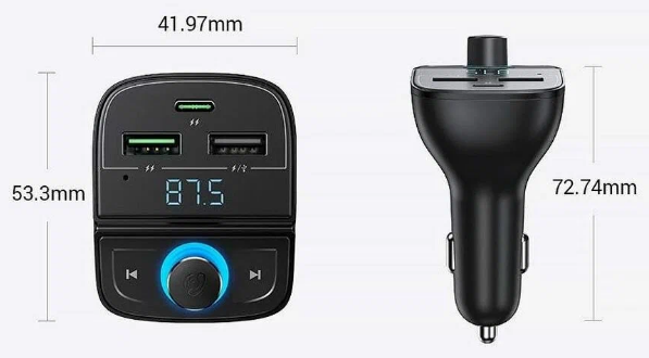 Автомобильное зарядное устройство Ugreen CD229 80910