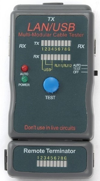 Тестер Cablexpert NCT-2