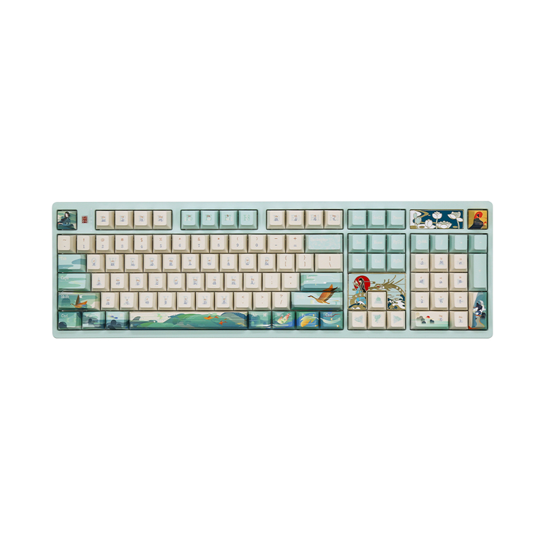Клавиатура VARMILO Goddess LuoShen VA100 Kailh Prestige Voice, A83A106G6A8A06A071