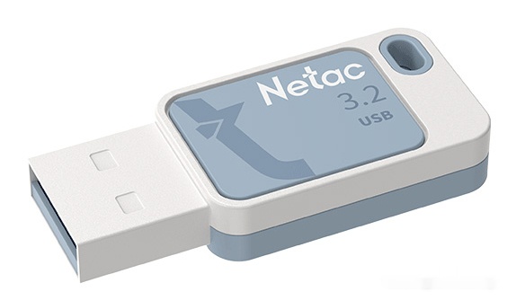 USB Flash drive 64GB Netac UA31 Blue USB3.2, NT03UA31N-064G-32BL