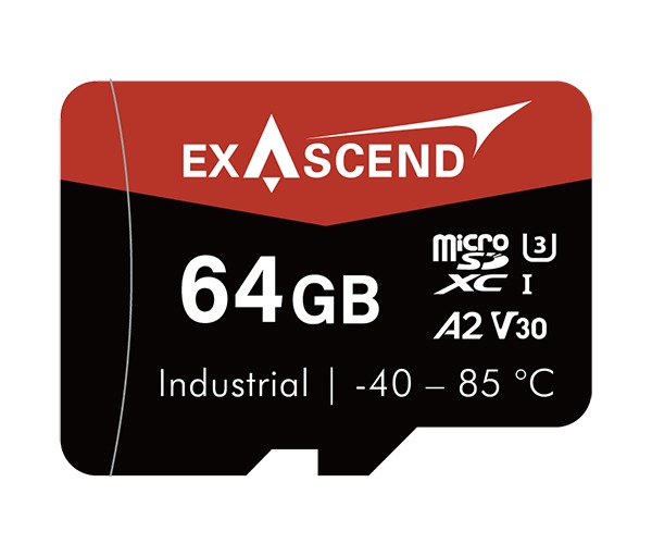 Карта памяти microSDXC 64GB Exascend Catalyst + адаптер, EX64GUSDU1-AD