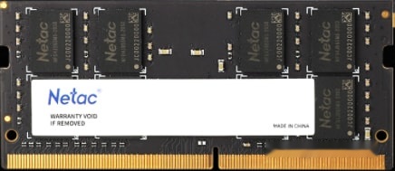 Оперативная память для ноутбука DDR4 3200/16Gb Netac Basic, NTBSD4N32SP-16