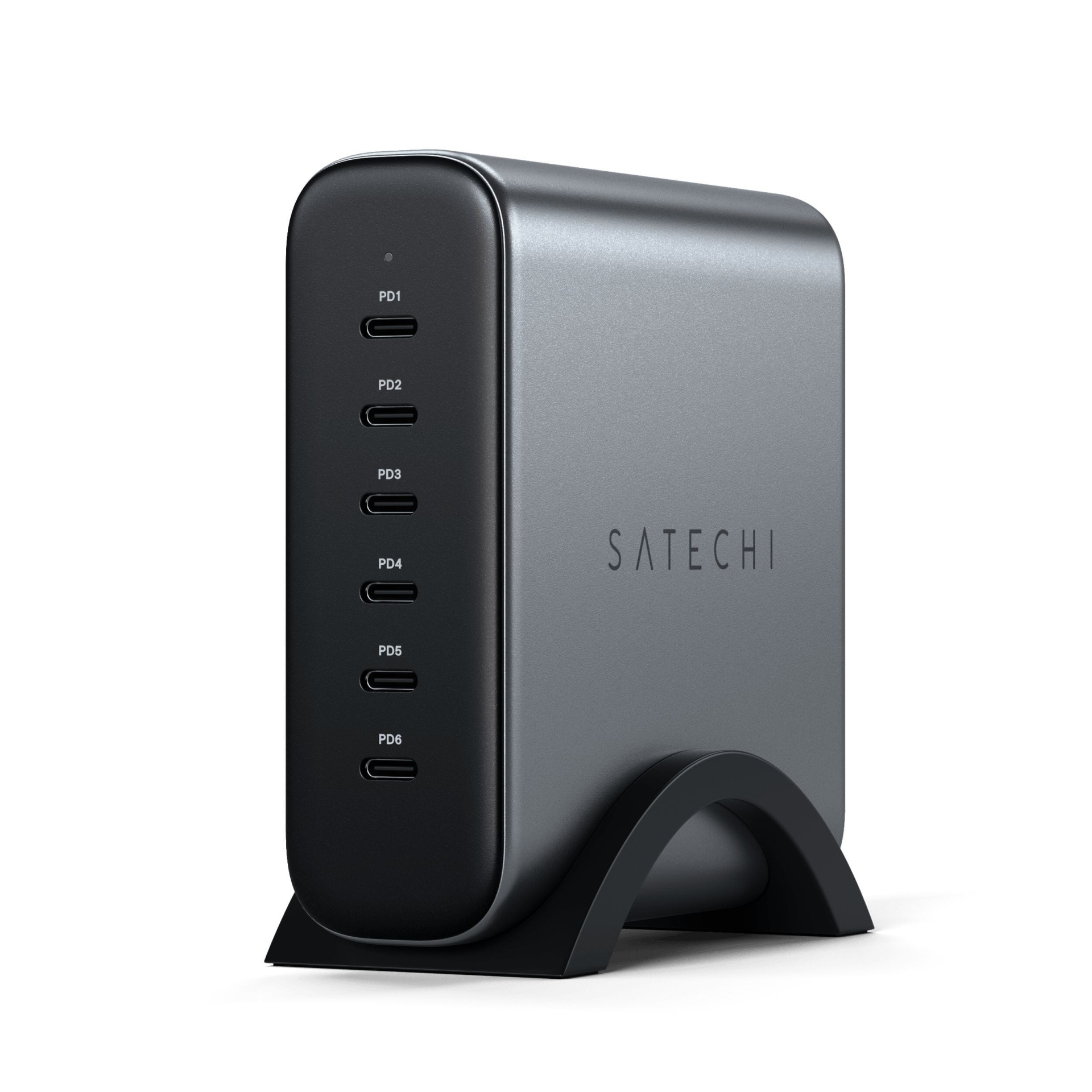 Зарядное устройство Satechi 200W USB-C 6-Port GaN Charger, ST-C200GM