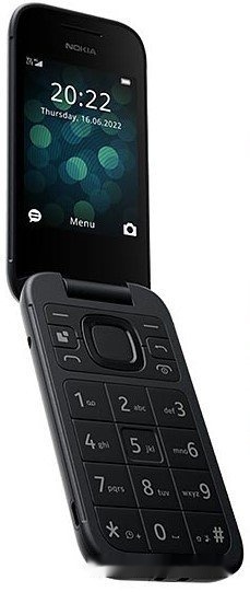 Мобильный телефон NOKIA 2660 TA-1469 DS Black, 1GF011PPA1A01 Мобильный телефон NOKIA 2660 TA-1469 DS Black, 1GF011PPA1A01