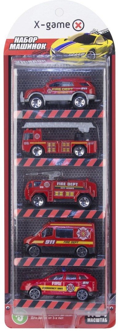 Набор машинок X-Game XGCM5C