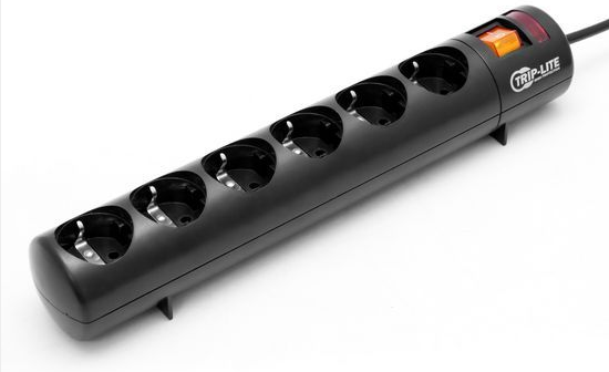 Сетевой фильтр Tripp-Lite  6розеток, 5м, Black, GR16-1379T
