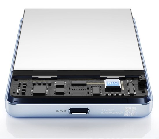 Портативное зарядное устройство Xiaomi Super Slim Magnetic Power Bank 5000 Purple, WPB0507S