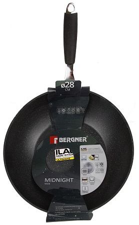 Сковорода Bergner Midnight 28cm BG-30129-GR