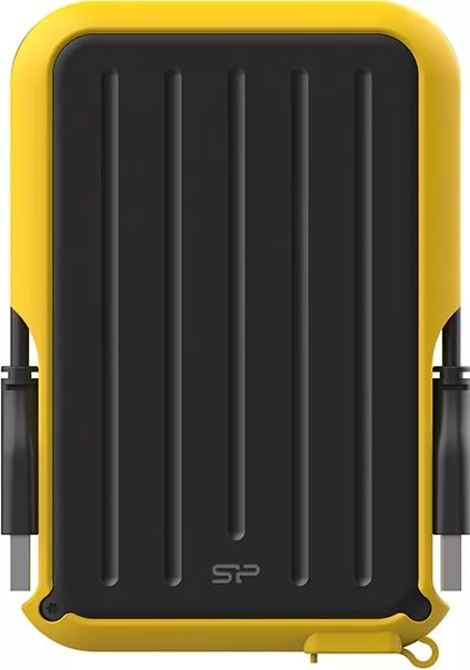 Внешний HDD 2.5" 2 TB Silicon Power A66, SP020TBPHD66SS3Y, black-yellow