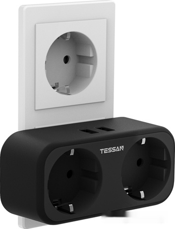 Сетевой фильтр Tessan TS-321-DE черный