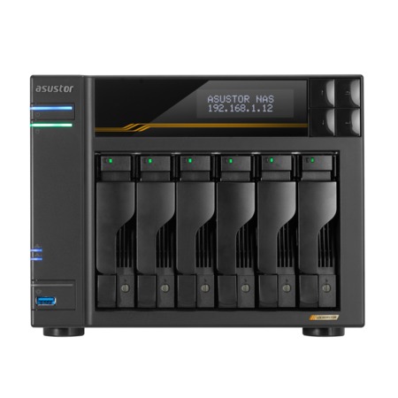 Сетевой накопитель ASUSTOR AS6806T 6-bay NAS server