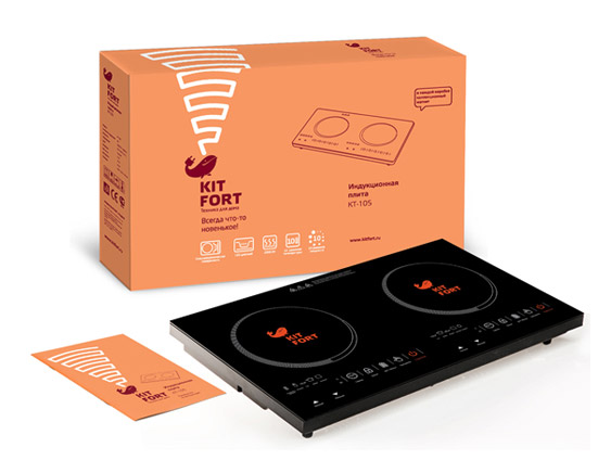 Индукционная плитка Kitfort KT-105