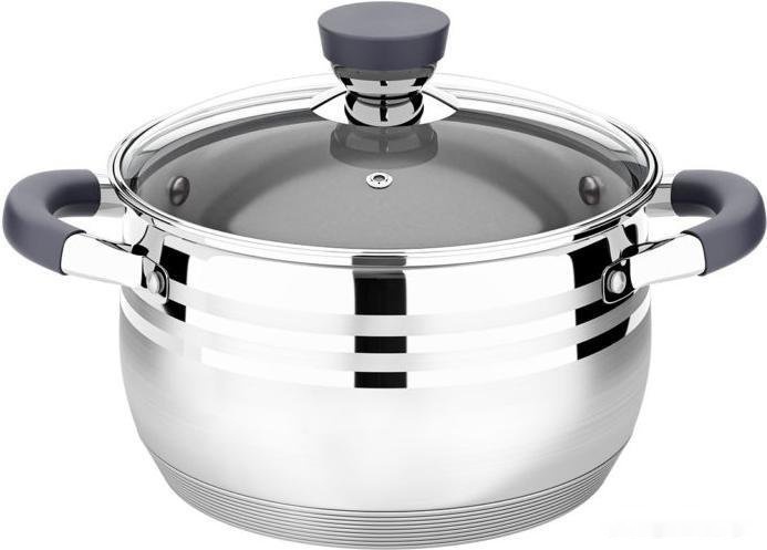 Кастрюля Lara Mercury 22cm, LR02-473