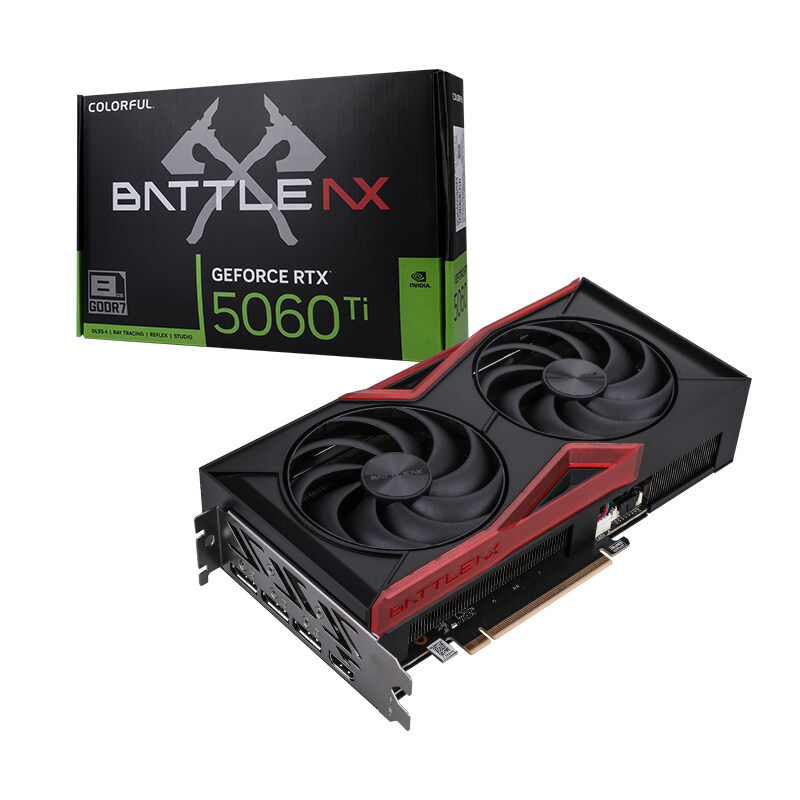 Видеокарта Colorful RTX 5060 Ti Battle AX DUO 8GB-V
