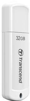 USB Flash drive 32GB 2.0 Transcend TS32GJF370 белый