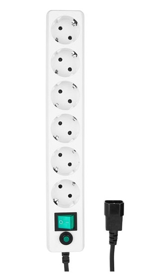 Сетевой фильтр Гарнизон EHW-0 (6розеток 0.5m) White