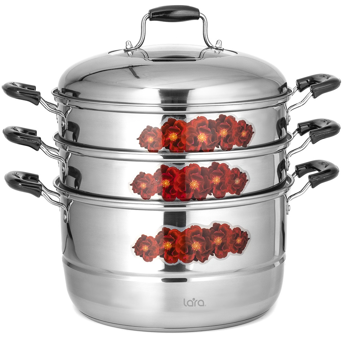 Мантоварка Lara 28cm, LR03-40