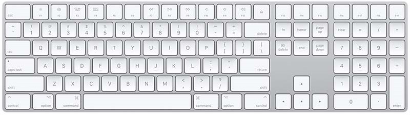 Клавиатура Apple Magic Keyboard with Numeric Keypad, A1843 MQ052RS/A